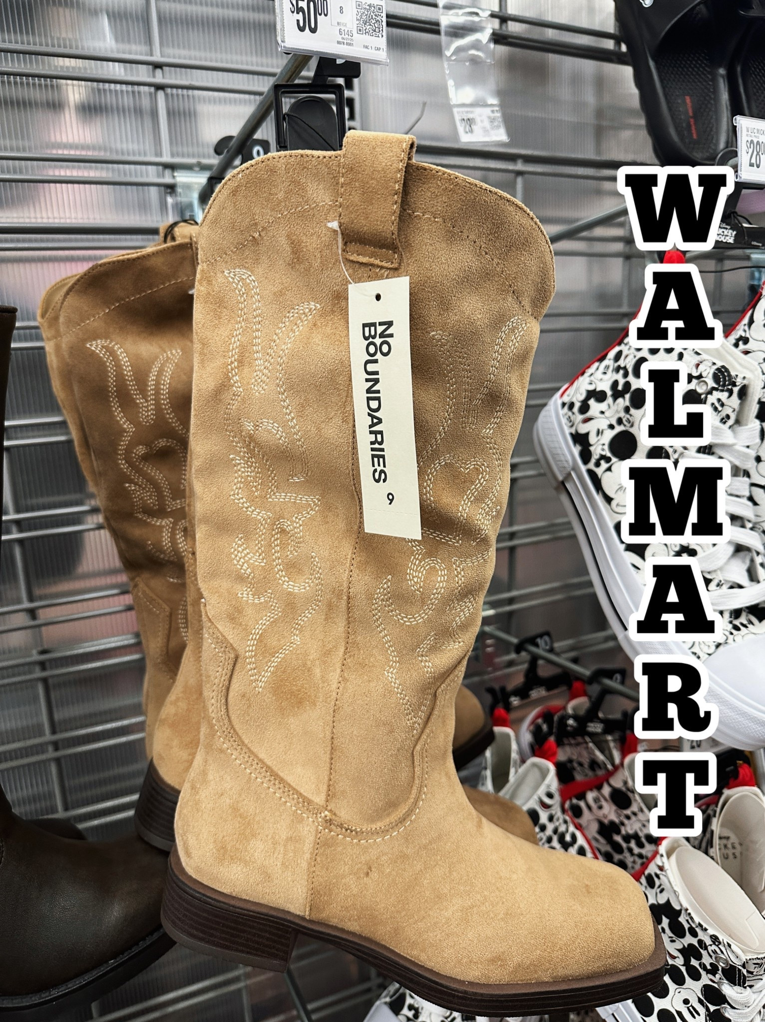 These cowboy boots from Walmart are made for fall - classic, comfy, and under budget. 🤠

Walmart boots
Walmart shoes
Cowboy boots
Fall boots
Fall boots
Fall shoes