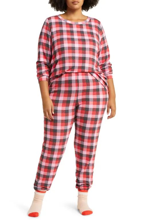 BP. Comfy Pajamas in Red Chinoise Multi Buffalo at Nordstrom, Size 3X | Nordstrom
