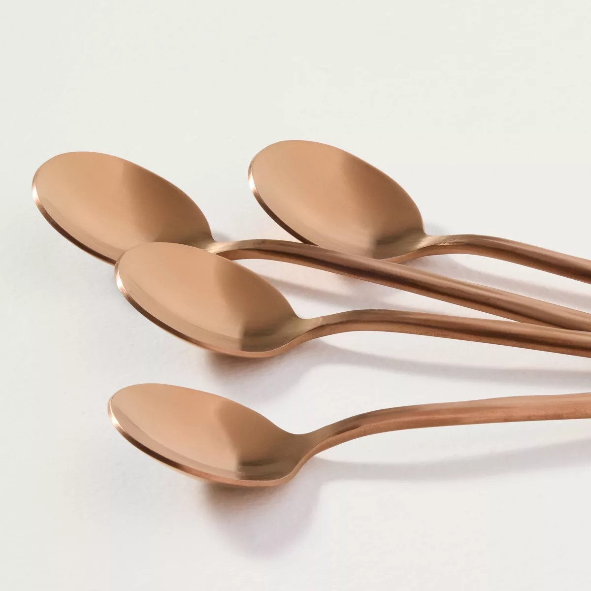 Stainless Steel Tasting Spoons Copper Finish (Set of 4) - Hearth & Hand™ with Magnolia | Target
