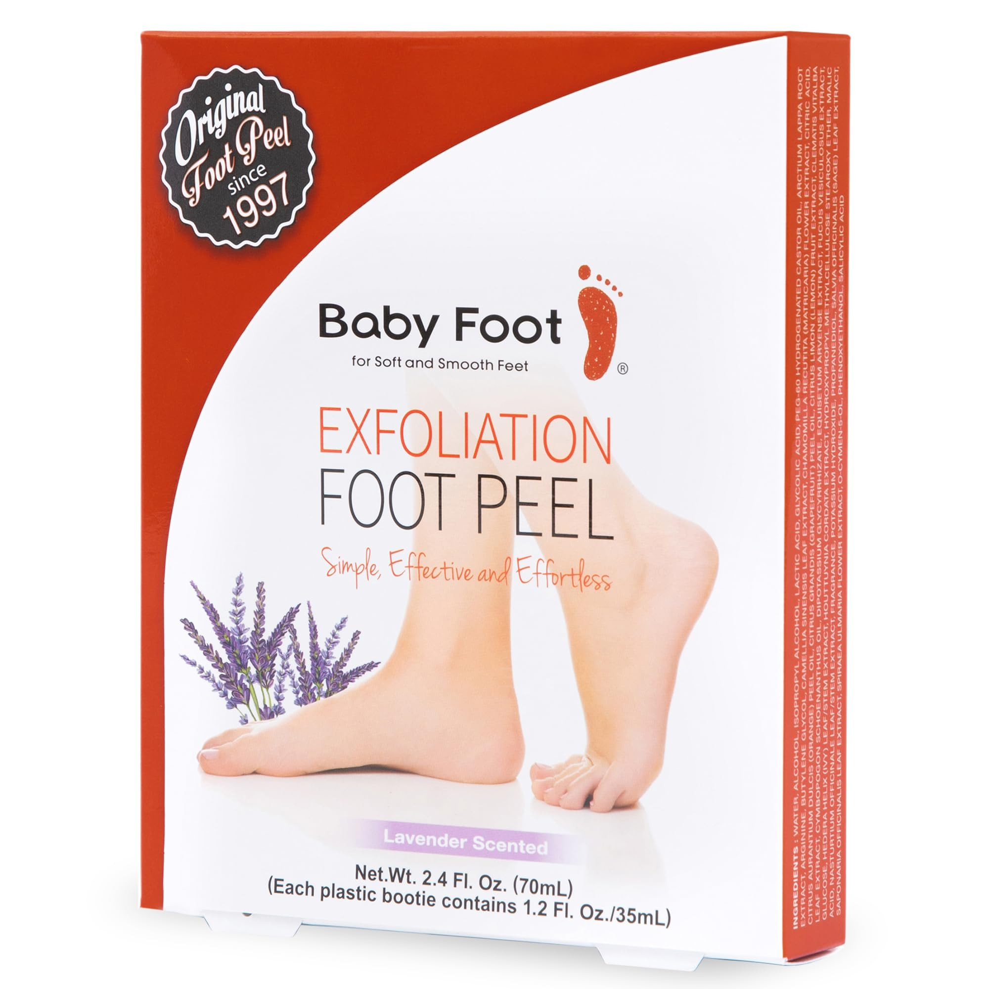 Baby Foot Original Exfoliation Foot Peel - Callus Remover for Rough Cracked, Dry Feet, Dead Skin ... | Amazon (US)