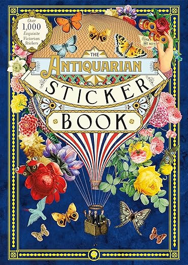 The Antiquarian Sticker Book: Over 1,000 Exquisite Victorian Stickers      Hardcover – Sticker ... | Amazon (US)