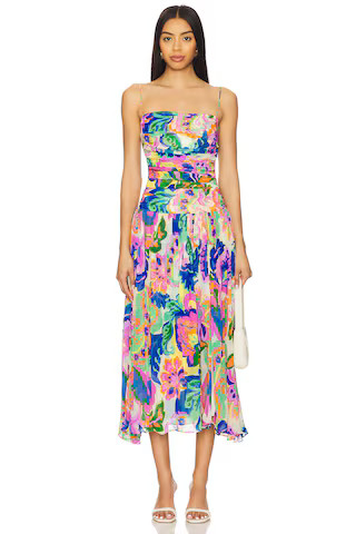 Amanda Uprichard Lumiere Dress in Fleetwood Print from Revolve.com | Revolve Clothing (Global)