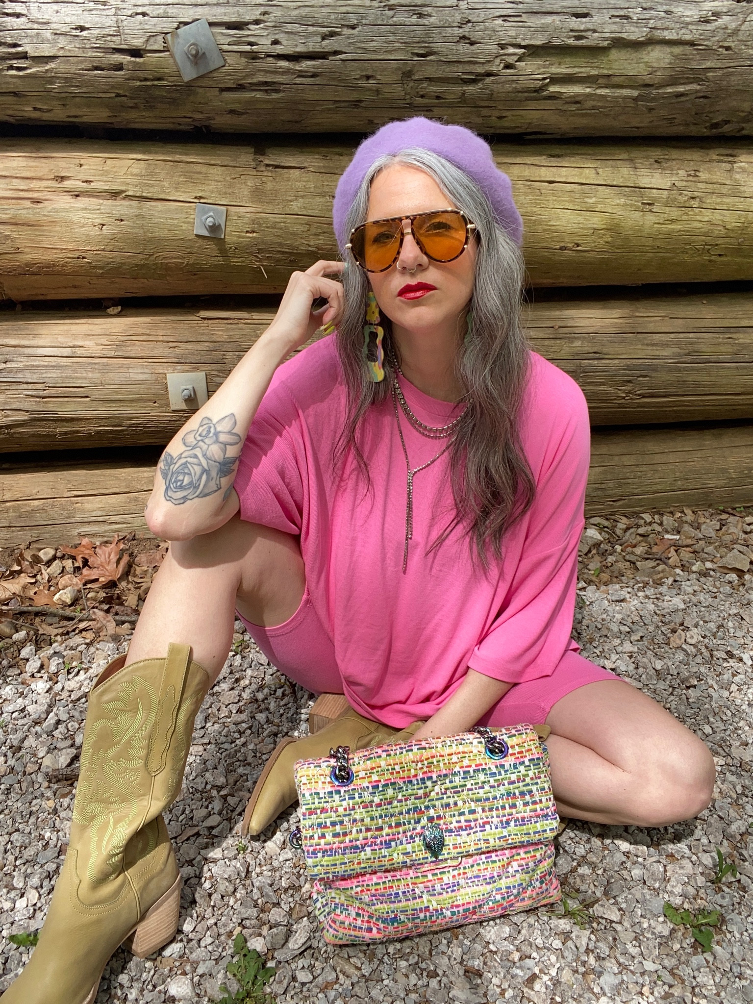 Daydreamer set from wknd chasers code ASHLEYL 
sunnies - topfoxx code lovelace15
Boots Jeffrey Campbell dagget boots 
Kurt Geiger bag (old) linking my other faves!  

#LTKstyletip #LTKfindsunder100 #LTKGiftGuide