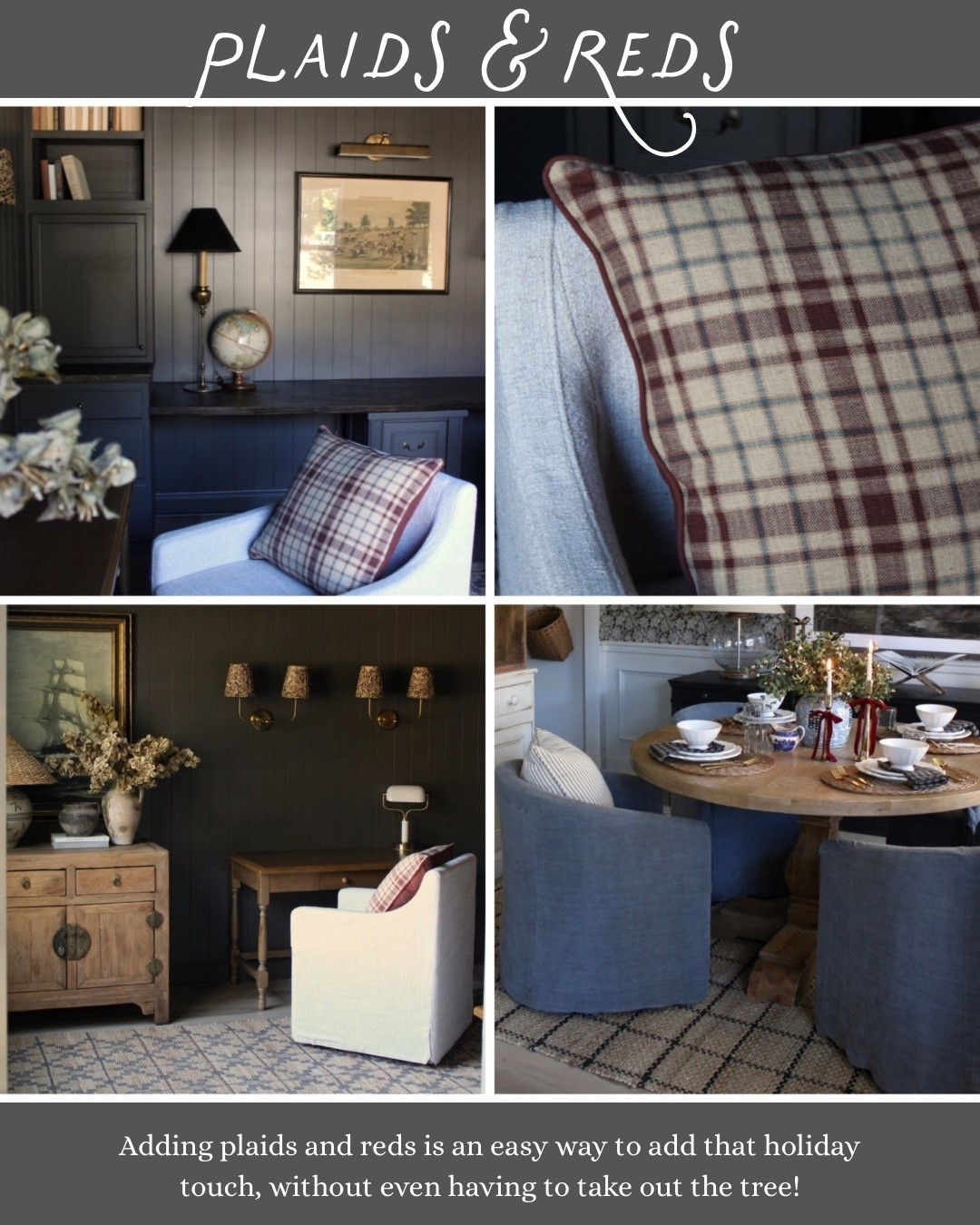 #AD I love to start adding in red tones and plaid patterns around my home to give a subtle feeling of the holidays. Check out these reds and plaids in my home from @Wayfair 
#wayfair
#wayfairpartner

#LTKHome #LTKdayinmylife