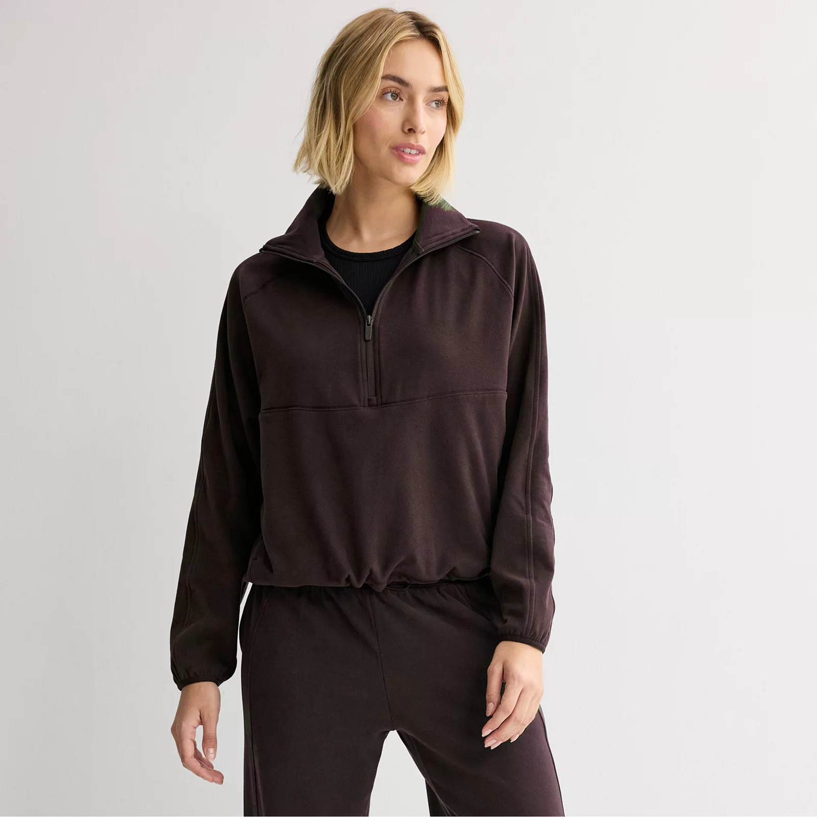 Women's FLX Campfire Half Zip Pullover, Size: XXL, Dark Brown | Kohl's