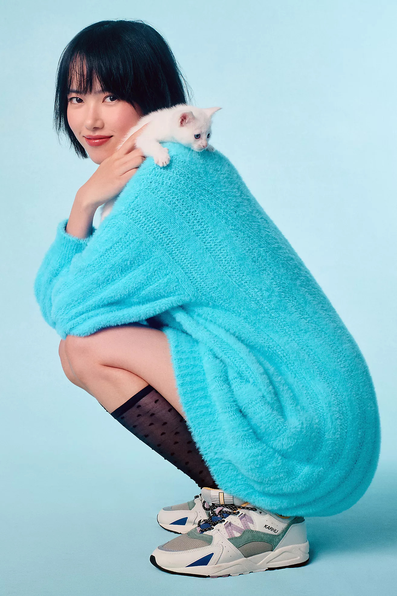 By Anthropologie Cable Tunic Sweater Mini Dress | Anthropologie (US)