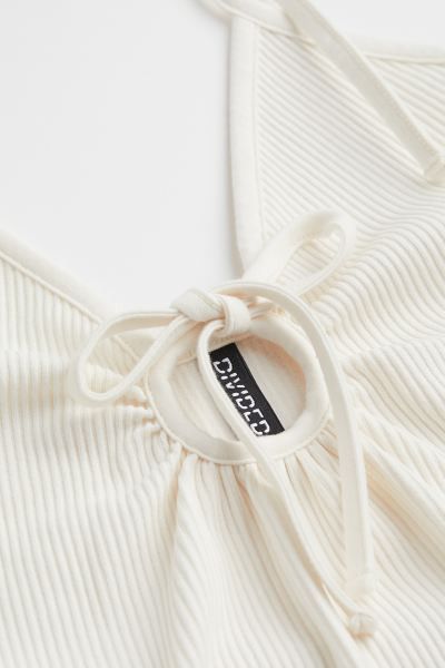 Tie-detail Halterneck Dress | H&M (US)