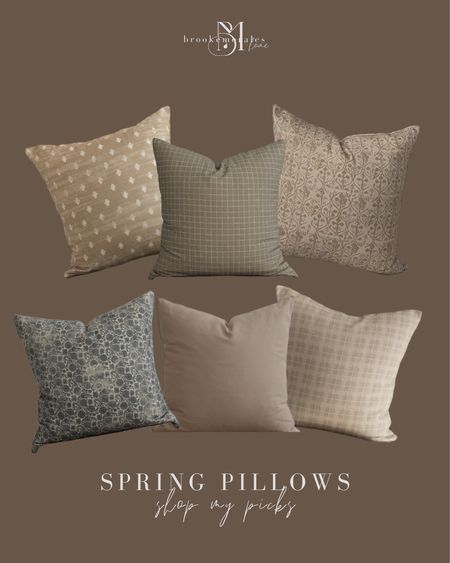 Budget friend spring pillows ✨

#LTKhome #LTKfindsunder100 #LTKfindsunder50