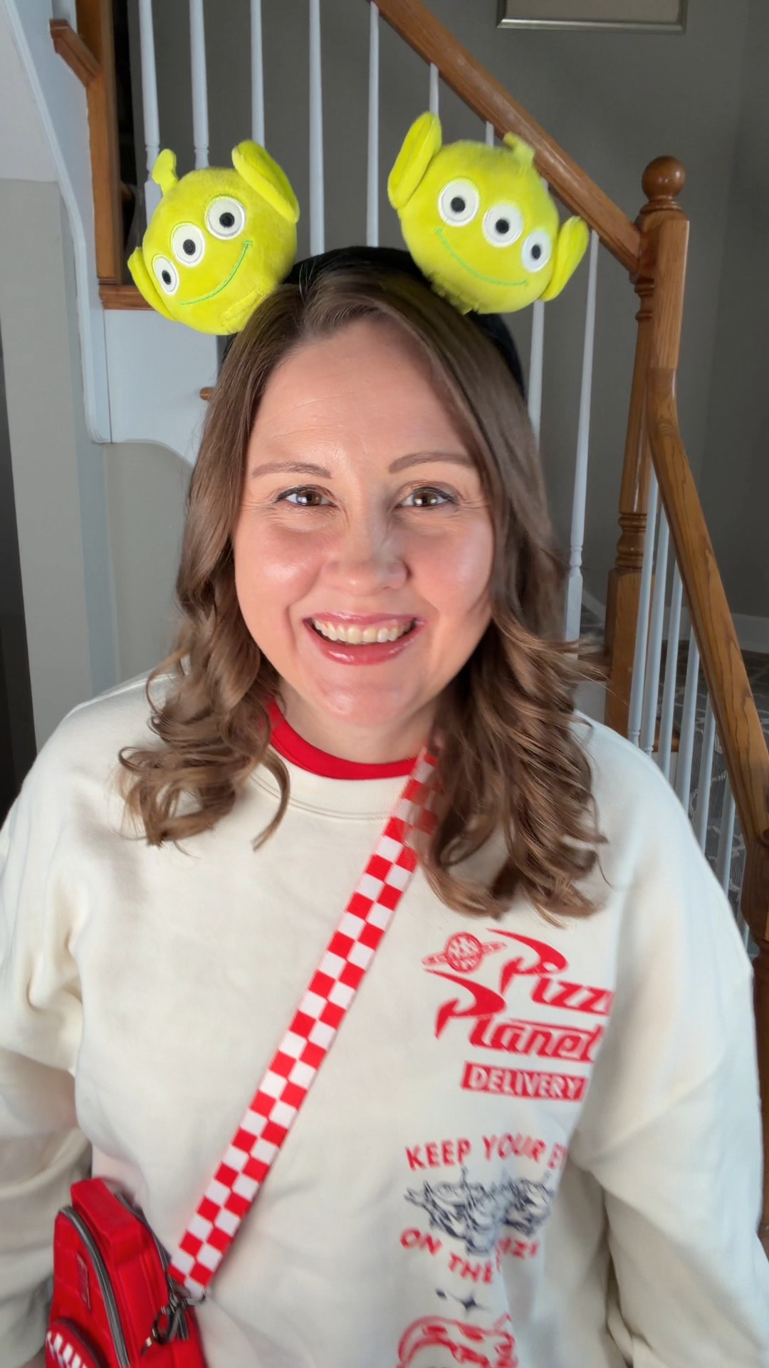 Okay but why do I feel like I work at Pizza Planet and I LOVE it? 🍕🚀

This sweatshirt is giving comfy + nostalgic + low-effort cute. Paired it with denim shorts and the matching crossbody because if we’re committing… we’re committing. 😂❤️

Perfect for Disney days, @Target  runs, or just delivering pizza to the couch.



#pizzaplanet #disneystyle #disneyoutfit #toystoryvibes #momstyle #casualcute #disneyinspired #ltkstyle #ltkfinds

#LTKmomlife #LTKTravel #LTKootd