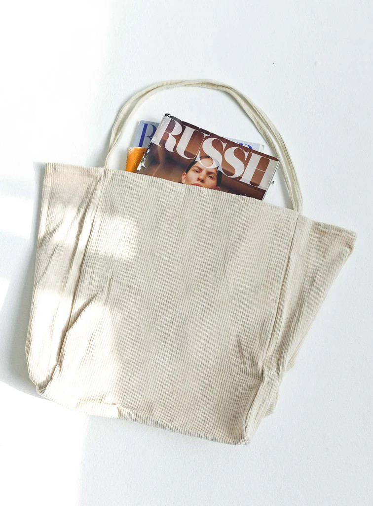 Jensen Tote Cream | Princess Polly US