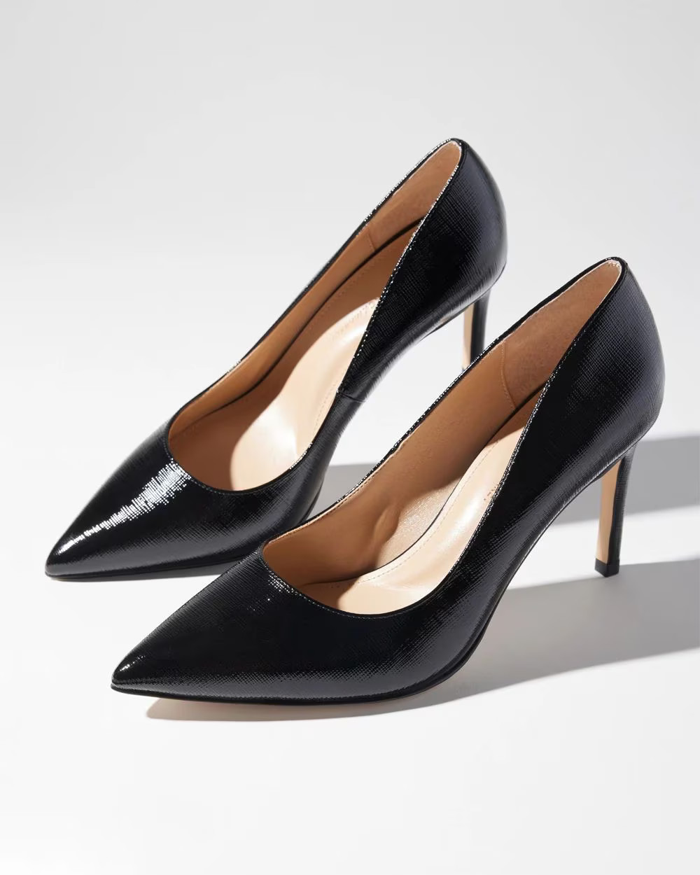 Saffiano Comfort Pump | White House Black Market