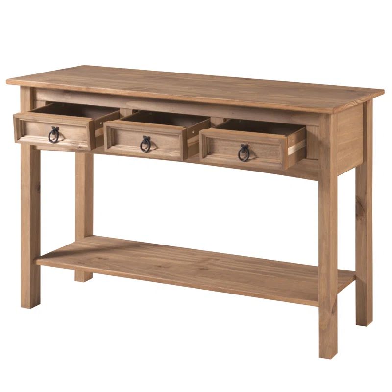 Dinnington 47.99'' Solid Wood Console Table | Wayfair North America