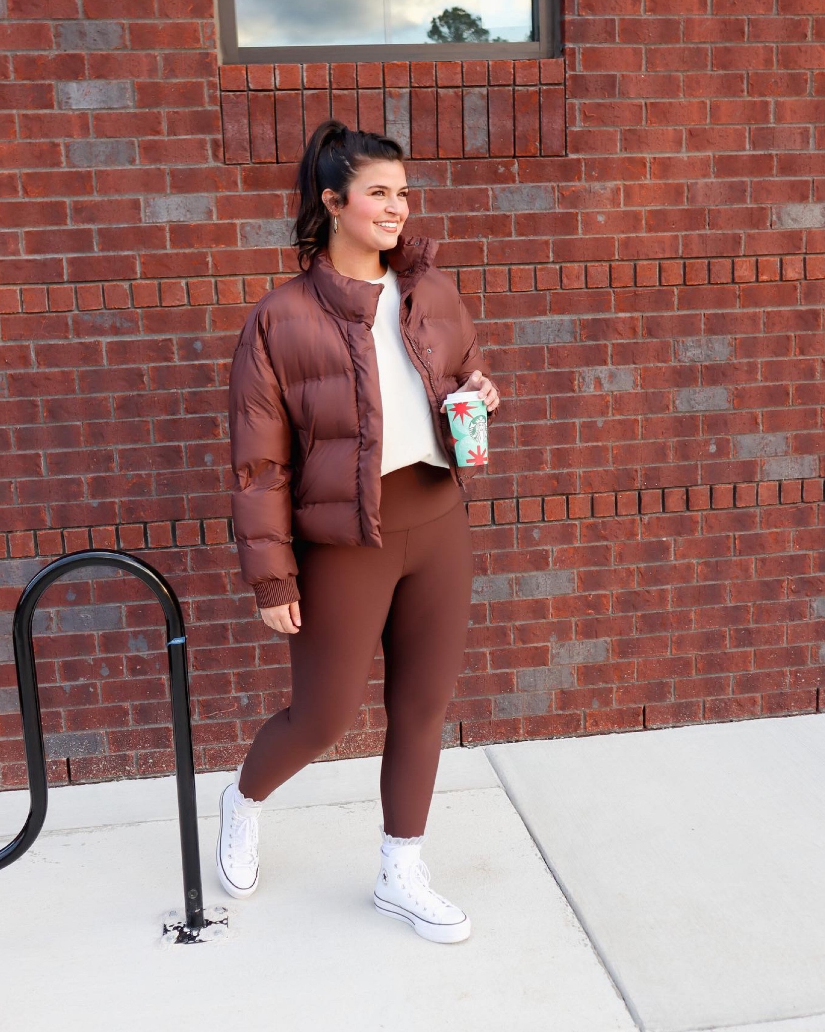 The perfect brown puffer coat! I am 5’10” and a size L 

#LTKSeasonal #LTKbeauty #LTKGiftGuide