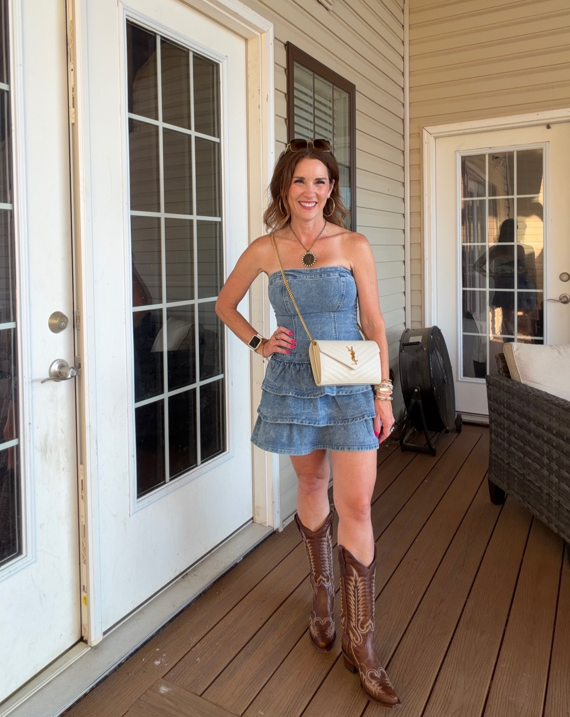 Date night dress to Little Big Town 👢 of course have to bust out the boots!!

#LTKOver40 #LTKPetite #LTKootd