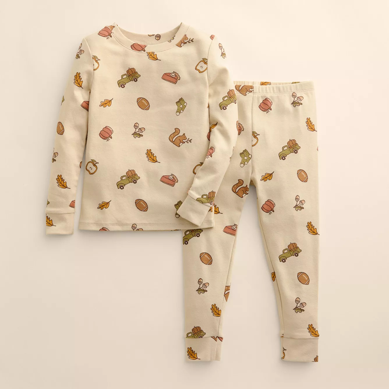 Baby & Toddler Little Co. by Lauren Conrad 2-Piece Snug Fit Pajama Top & Pajama Bottoms Set | Kohl's