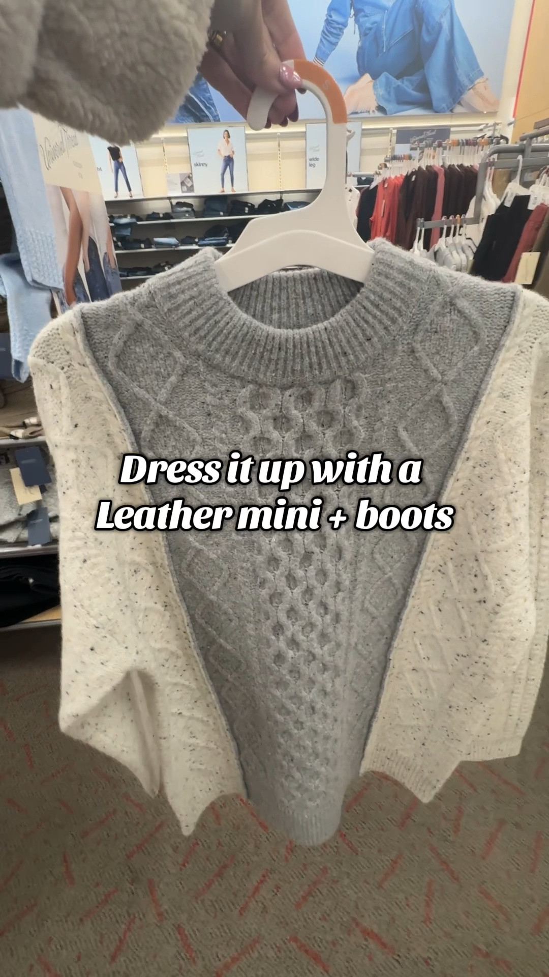 Obsessed with this sweater tunic from Target! 

#LTKFindsUnder50 #LTKgrwm #LTKootd