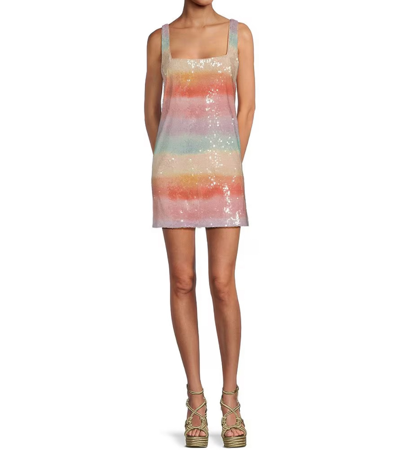 Love this rainbow sequin cocktail dress, just went on sale! 

#LTKxNSale #LTKStyleTip #LTKSeasonal