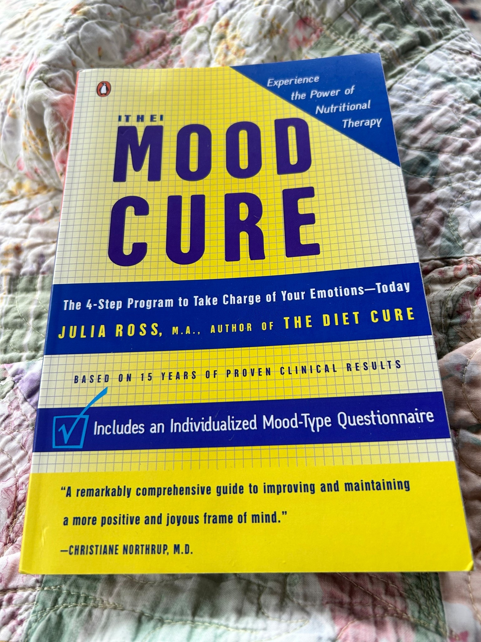 My friend recommended this book and I can’t put it down. Such great information on how to naturally help/heal your mood. 📖 

#LTKmomlife #LTKselfcare