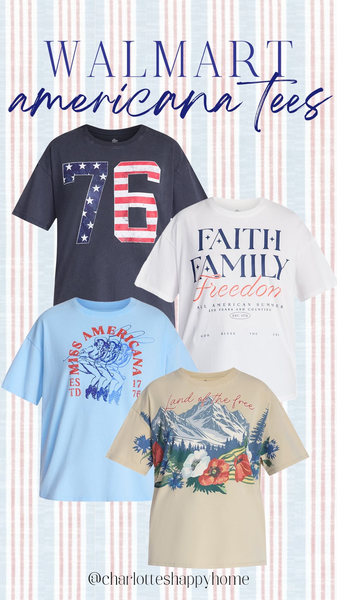The cutest Americana tees from Walmart!!

#walmartfinds

Walmart finds. Walmart fashion. Walmart new arrivals. Walmart Americana tee. Walmart graphic tee. Walmart summer style.

#LTKootd #LTKSeasonal #LTKgrwm