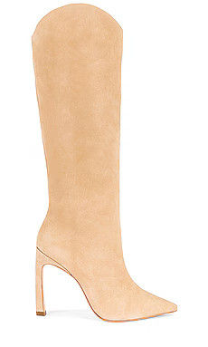 Schutz Maryana Sculpt Boot in Light Nude from Revolve.com | Revolve Clothing (Global)