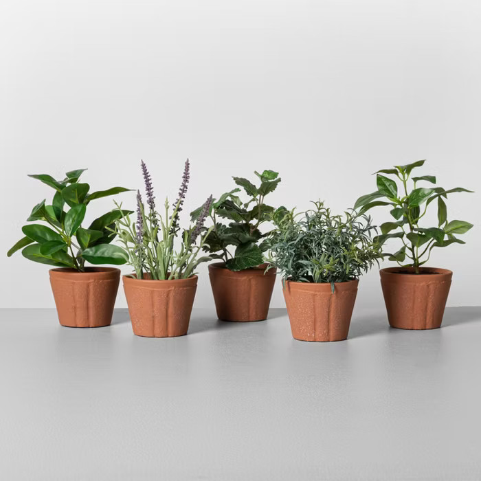 Faux Mint Plant - Hearth & Hand™ with Magnolia | Target