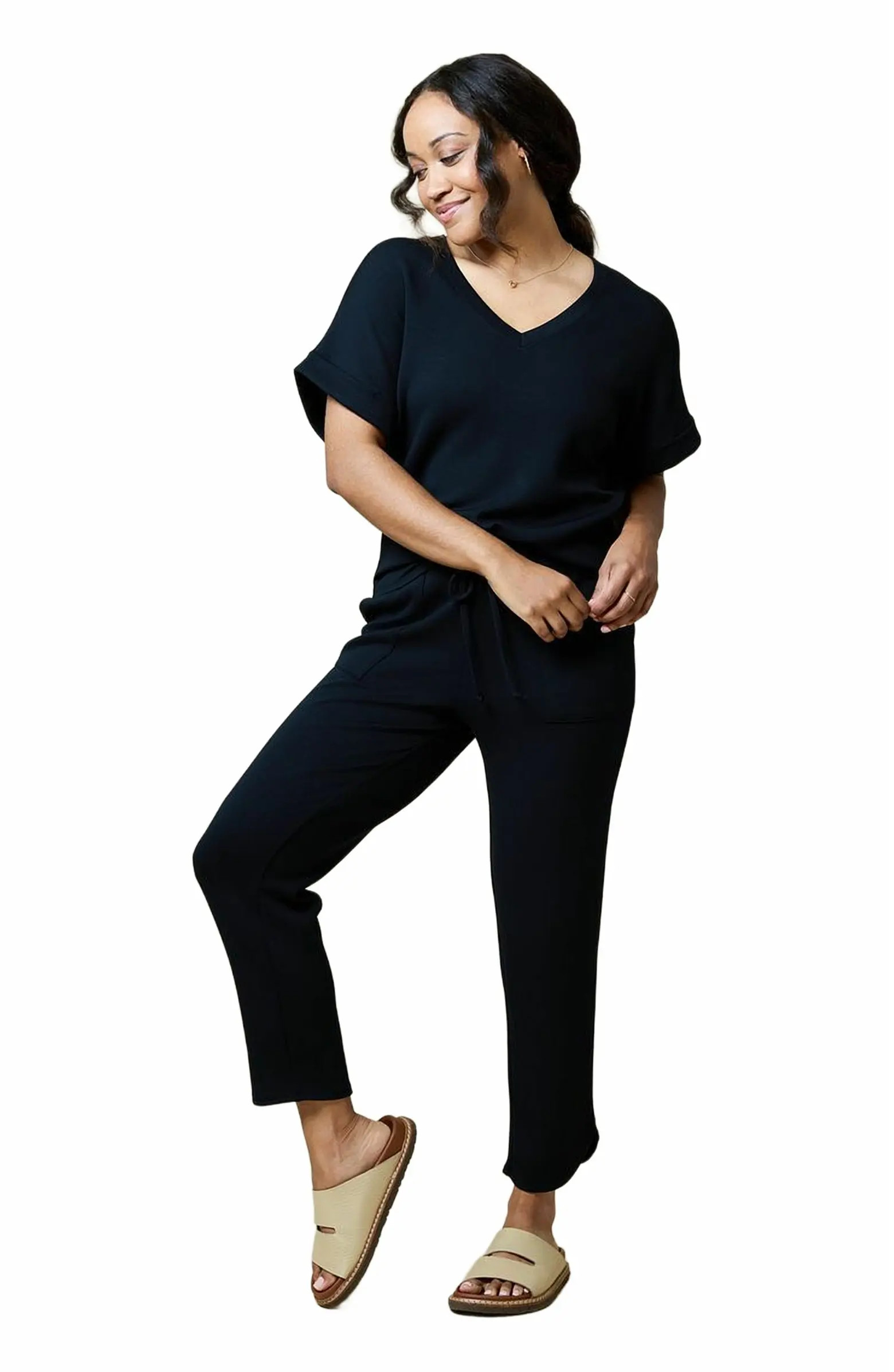 Athleisure PureDream V-Neck Lounge Set | Nordstrom