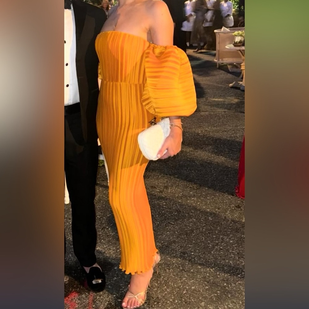 L'ID\u00c9E Women's Les \u00c9l\u00e9ments Sirene Gown In Amber | Poshmark