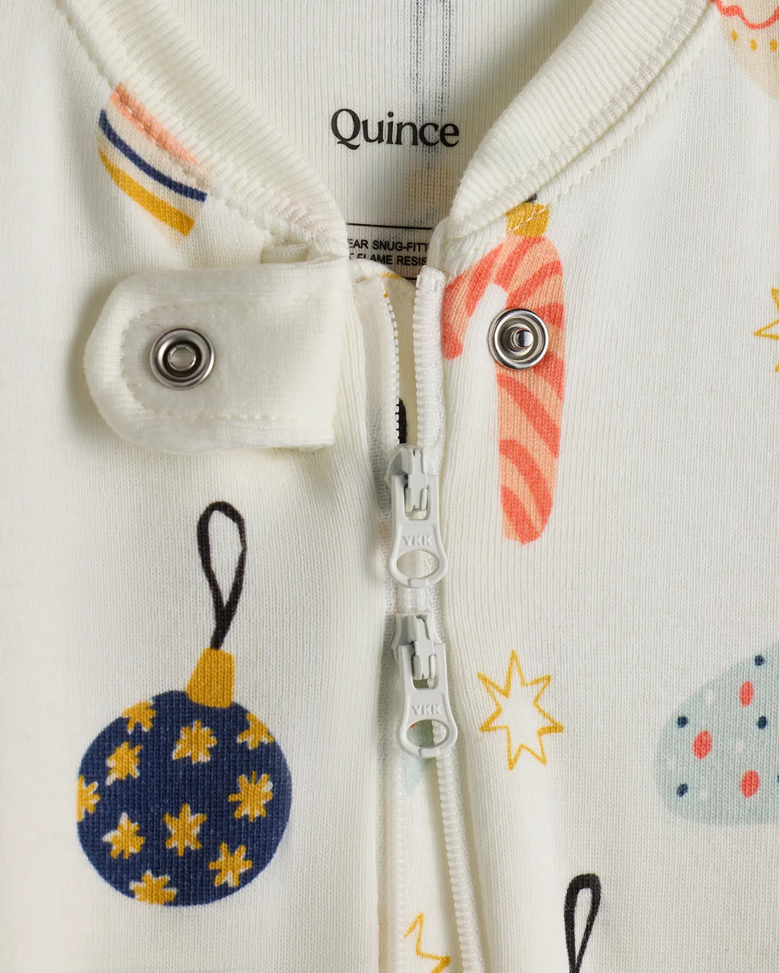 100% Organic Cotton One Piece Pajama | Quince