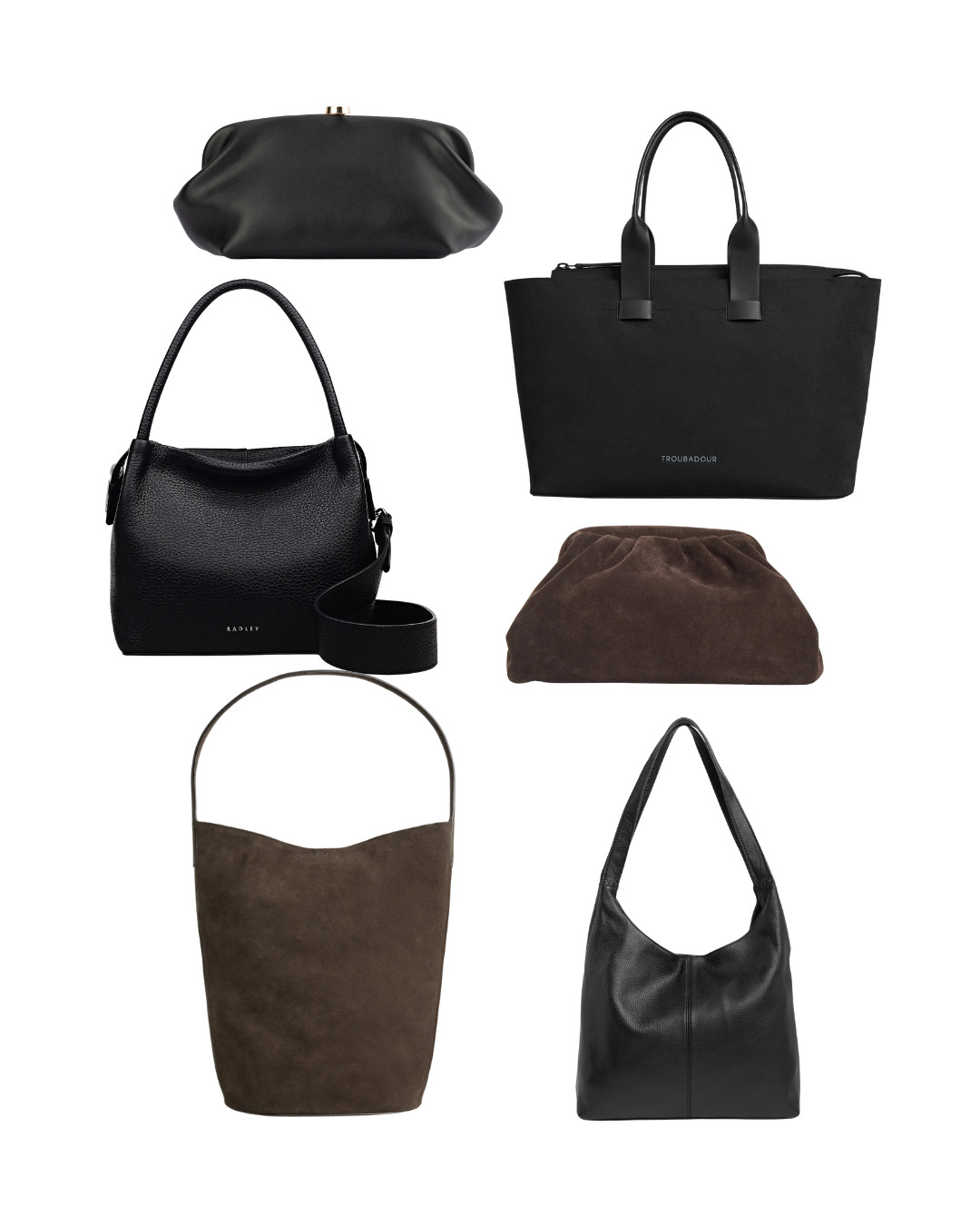 Elevated everyday bags in rich black and deep suede tones, currently on sale at Nordstrom. 

#NordstromSale #Nordstrom #NSale #HandbagLove #MinimalistAesthetic #NeutralTones #ClassicStyle #CapsuleWardrobe 

 #LTKdayinmylife #LTKootd #LTKSaleAlert
