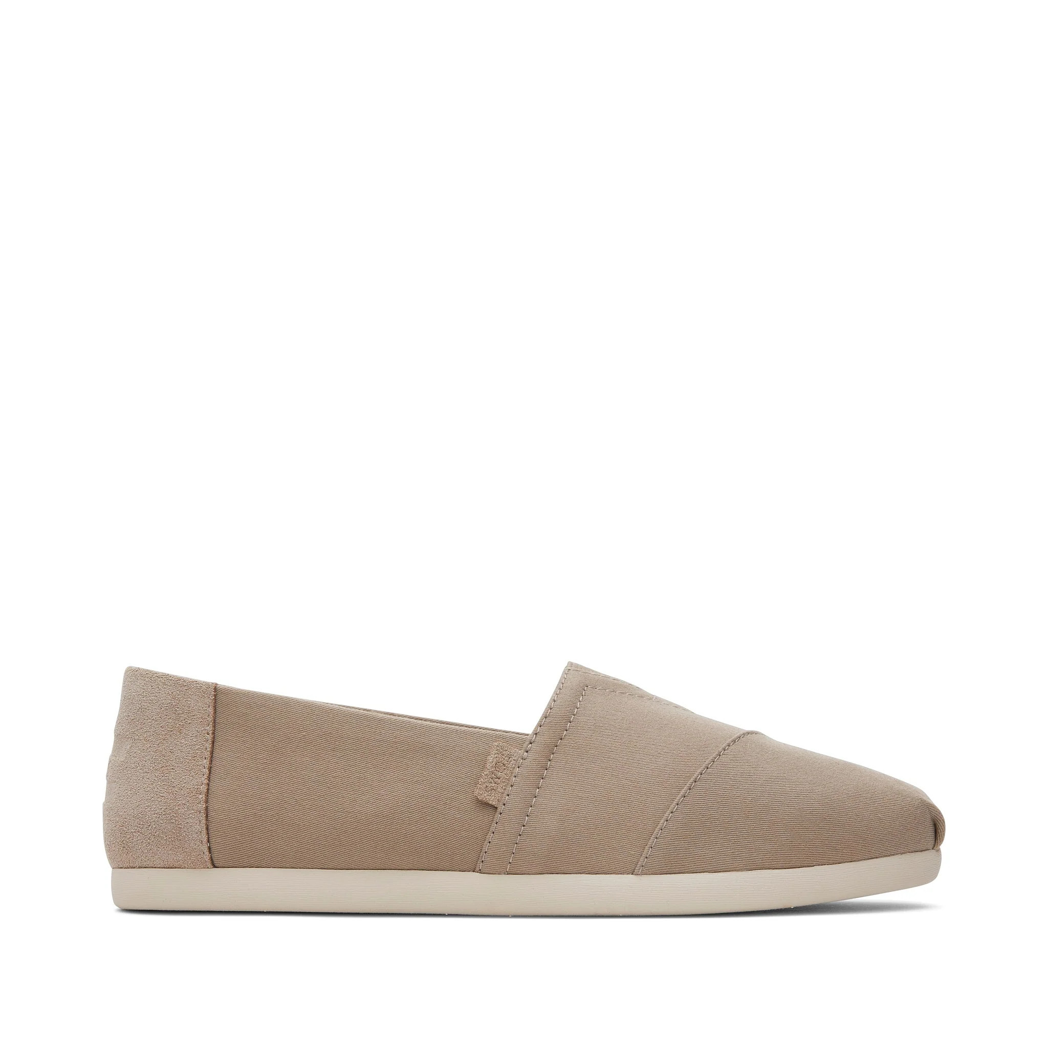Alpargata Taupe Suede Brushed Twill | Shop Simon