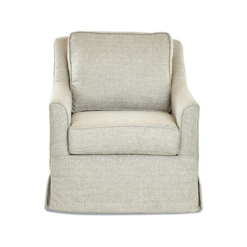 Bella Upholstered Swivel Armchair | Wayfair North America