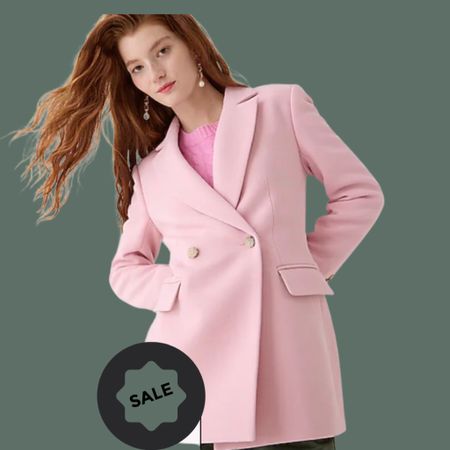 This lovely pink coat is absolutely gorgeous 

#LTKsalealert #LTKSeasonal #LTKstyletip