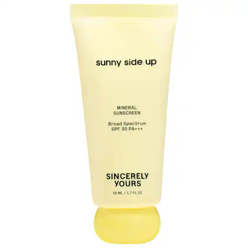 Sunny Side Up Hydrating Mineral Sunscreen, Broad Spectrum Protection SPF 30 PA+++ - Sincerely You... | Sephora (US)