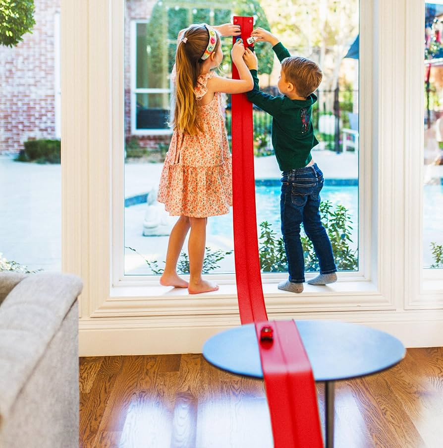 FlexTrack 5000 Flexible Race Car Track for Kids Toy with Suction Cups Compatible with Hot Wheels ... | Amazon (US)