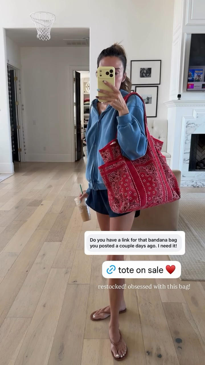 restocked! obsessed with this bag!

Fourth of July outfit, bandana bag, Walmart fashion, @Aritzia hoodie

#LTKootd #LTKdayinmylife #LTKSeasonal