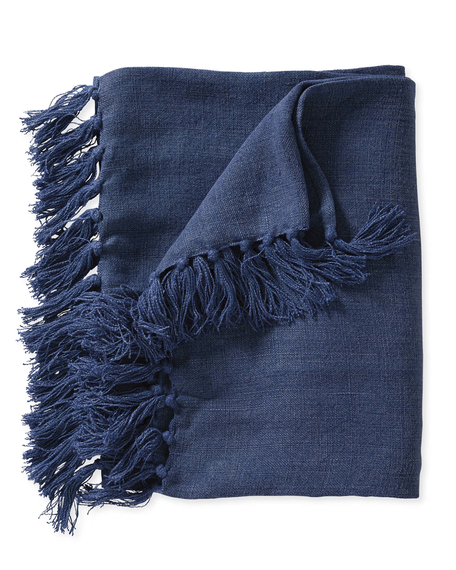 Mendocino Linen Throw | Serena and Lily