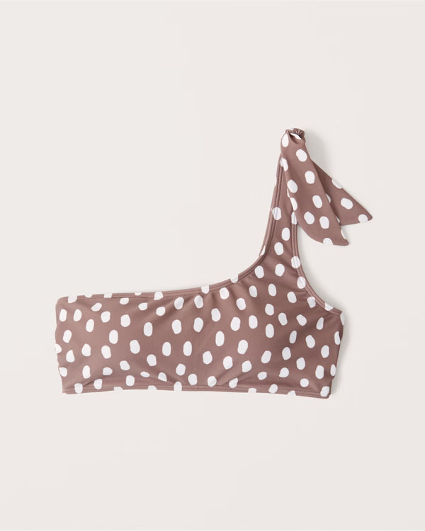 One-Shoulder Bikini Top | Abercrombie & Fitch (US)