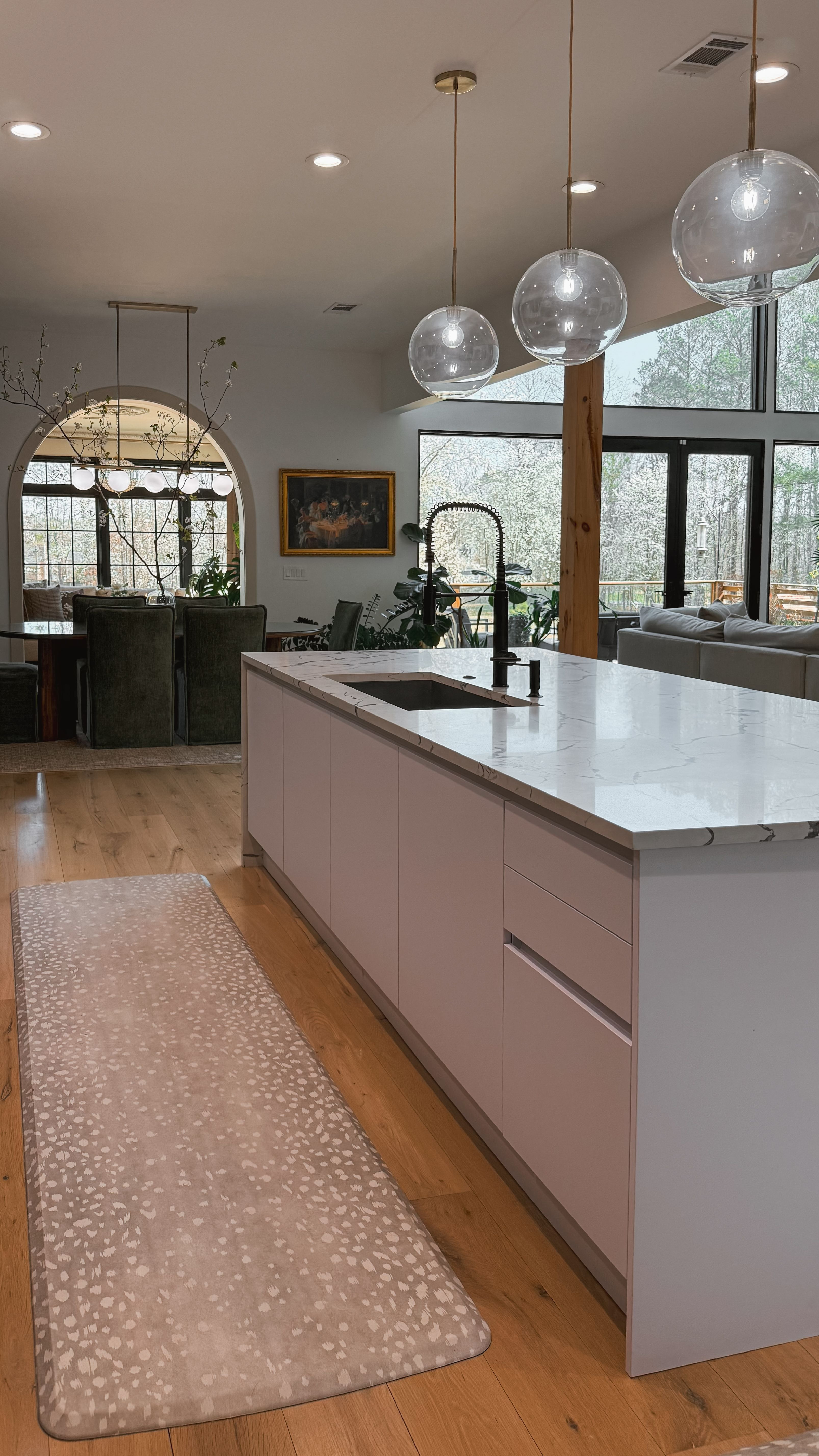 This House of Noa mat is incredibly comfortable and makes all that time on your feet in the kitchen so much more bearable. I also love how easy it is to wipe clean, which makes everyday messes no big deal. 

 #LTKdayinmylife #LTKmomlife #LTKHome