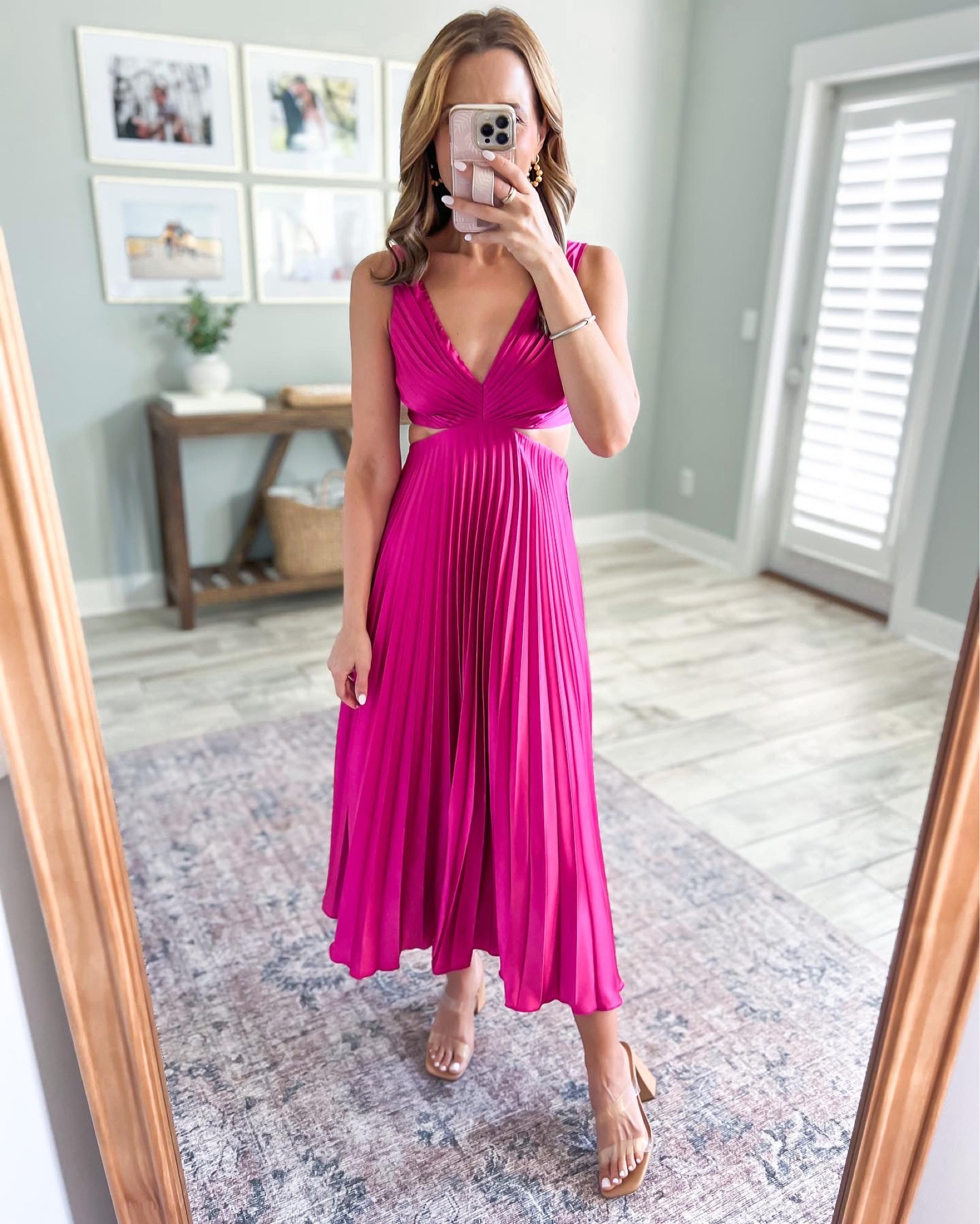 strapless open back dress Elizabeth K 3D Floral Strappy Back Gown GL3033 Formal Dress Shops XL / Burgundy main image 1