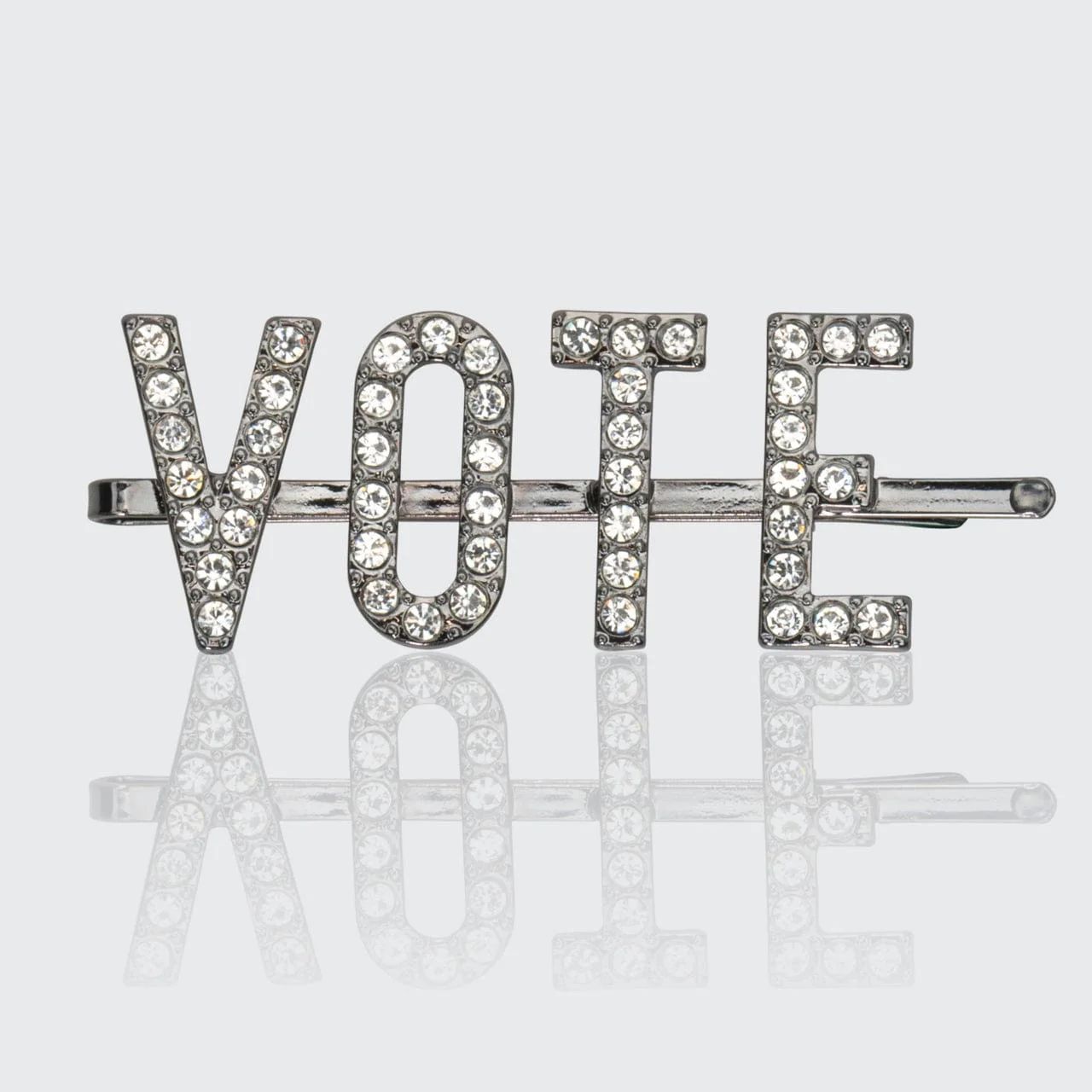 Vote Rhinestone Bobby Pin by KITSCH | Kitsch