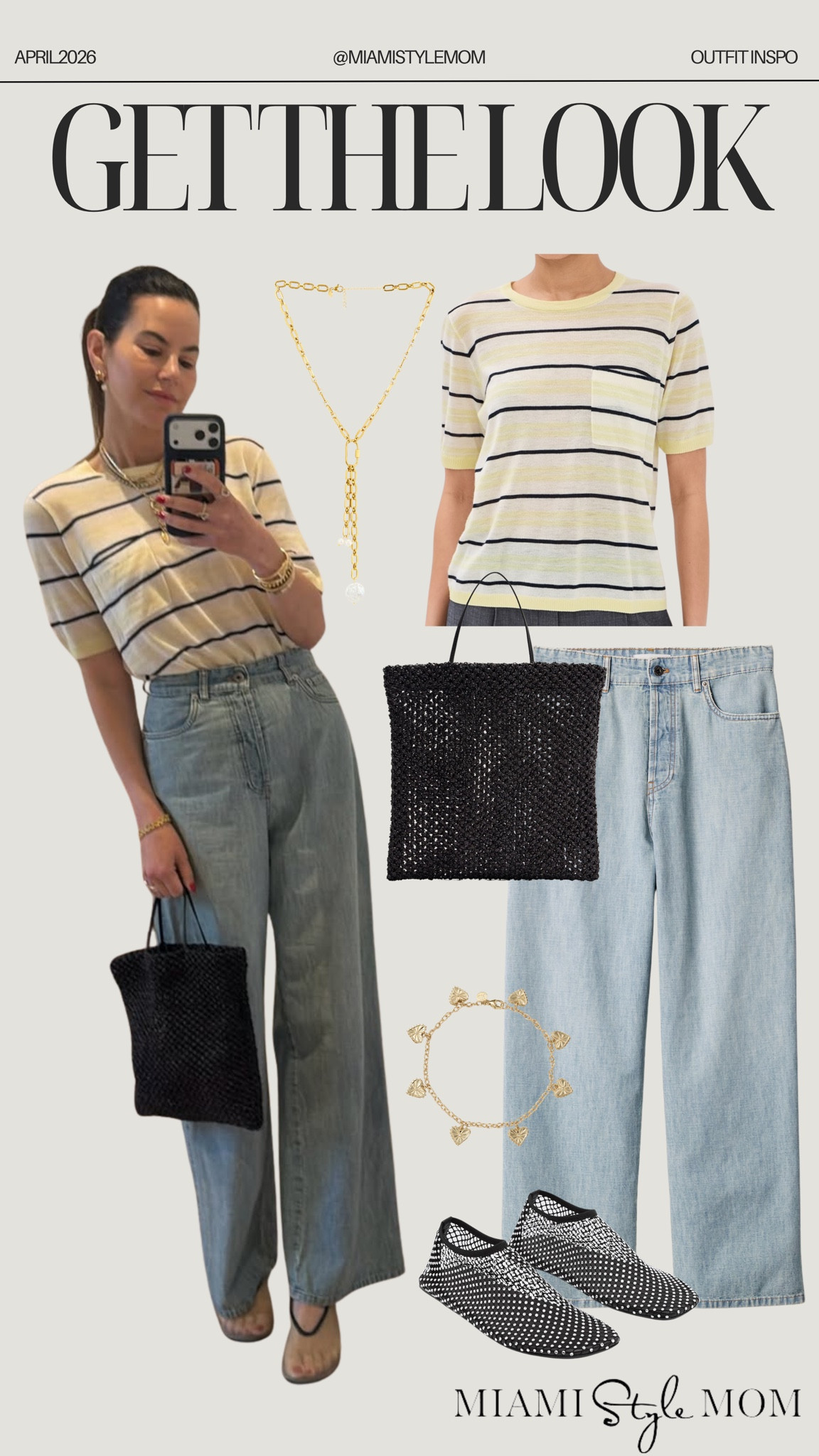 Get the look! 

Outfit inspo, outfit ideas, fashion, style, trend report, spring fashion, spring style, spring outfits, elevated basics, chic style, mom fashion, mom style, Miami, Miami fashion, casual outfit 

#LTKootd #LTKSeasonal