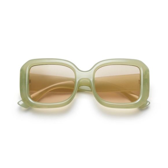 Fe Noel X Target Green Square Sunglasses NWT | Poshmark