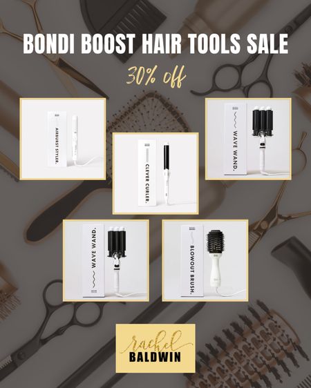 Check out this @BondiBoost hair tools sale 😍 💇‍♀️  - 30% off! You won’t want to miss these awesome deals on their curling irons, straighteners, wave wands, and of course, the super popular blowout brush 🙌 #bondiboost

#LTKunder50 #LTKsalealert #LTKbeauty