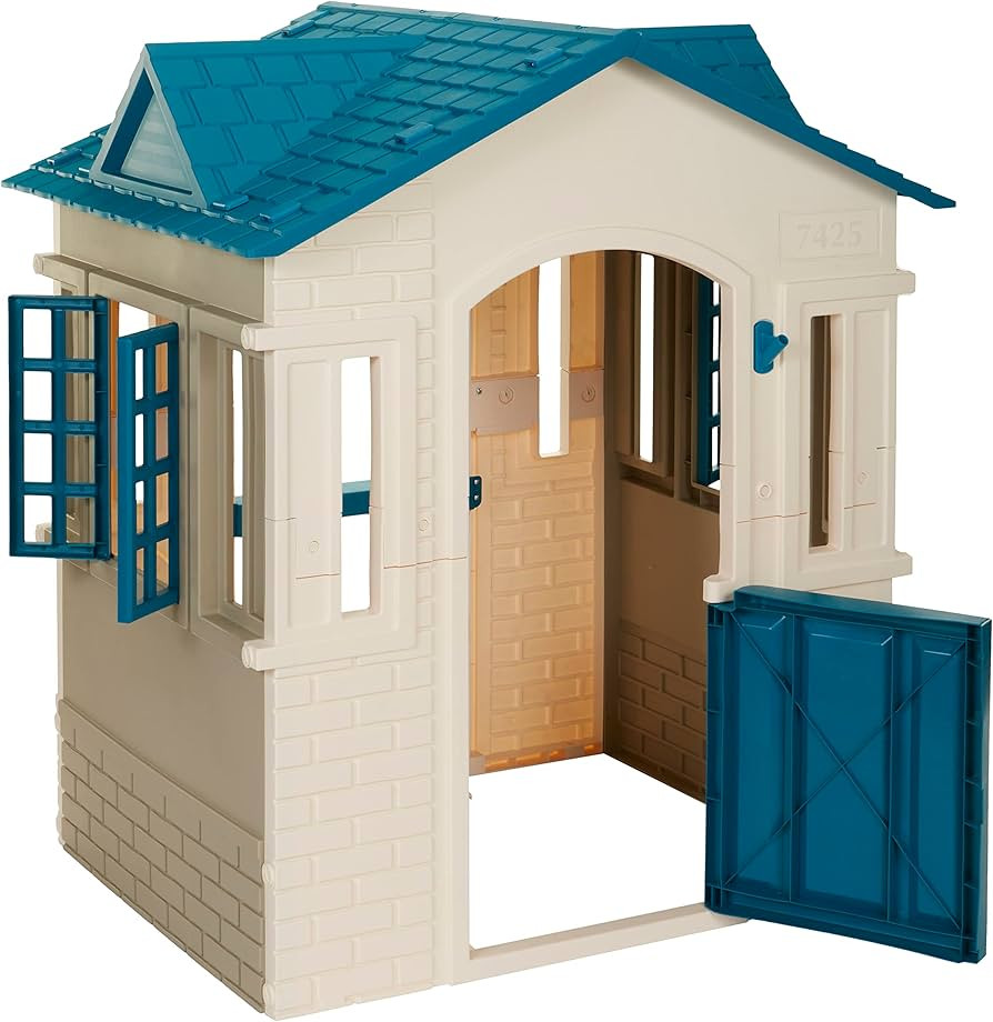 Little Tikes Cape Cottage Playhouse - Blue Large | Amazon (US)