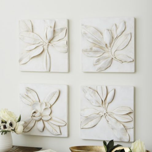 Magnolia Plaques - Set of 4 | Ballard Designs, Inc.