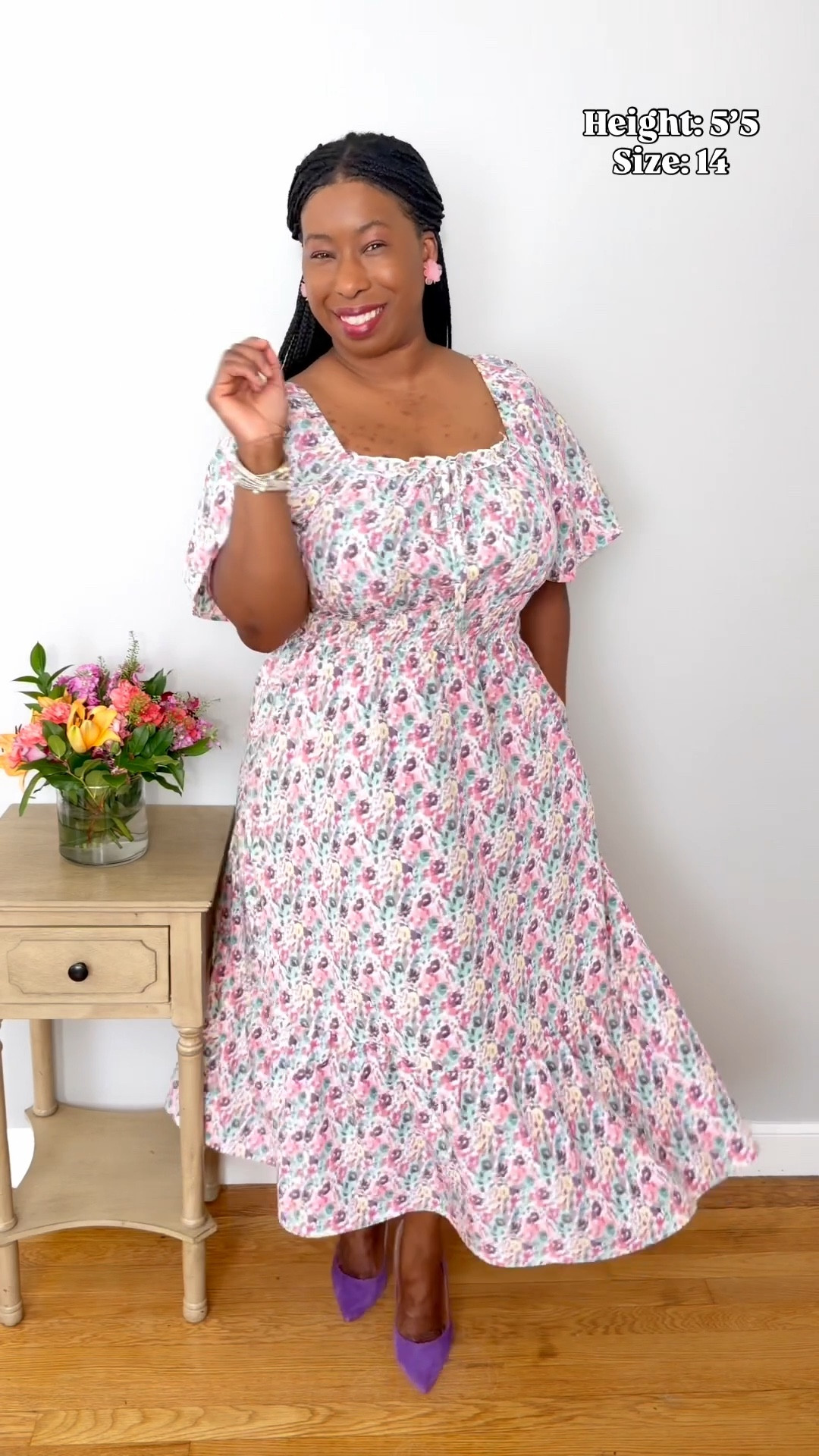 An elegant Spring dress that season ready for any occasion🌸🪻🌺

Code: BLOOMCHICKOL for 15% off

#LTKMidsize #LTKPlusSize #LTKootd