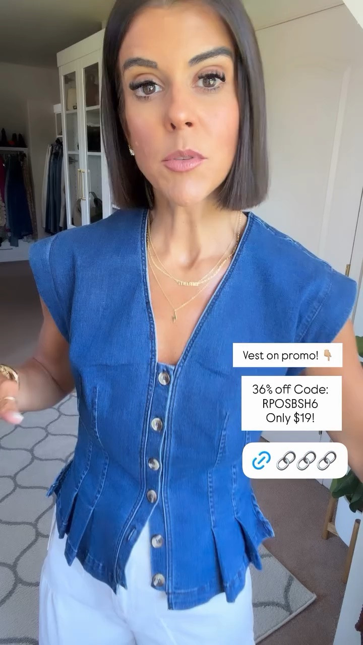 size small in vest, size 2 in jeans

#LTKdayinmylife #LTKgrwm #LTKootd