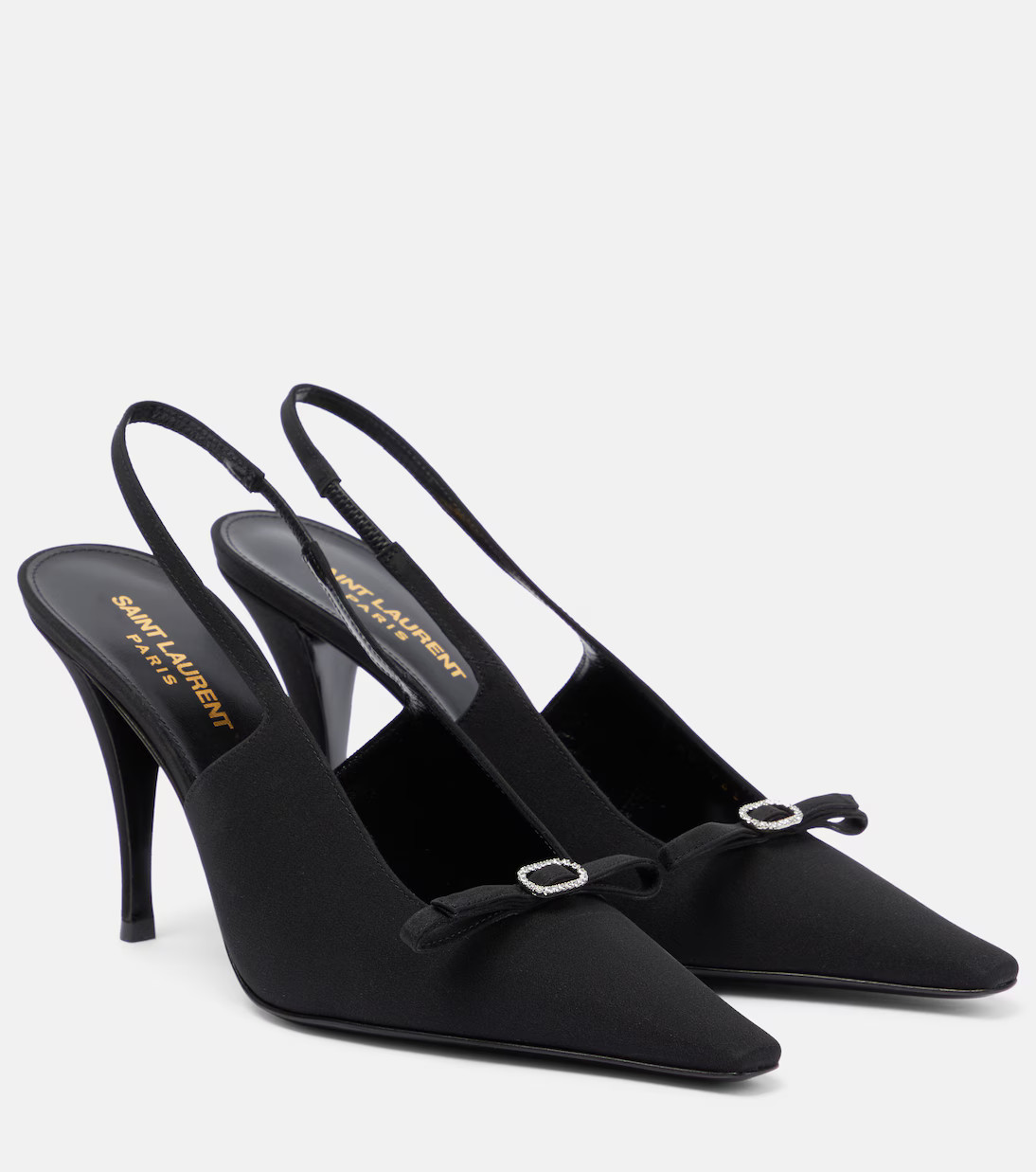 Aston 95 satin slingback pumps | Mytheresa (US/CA)