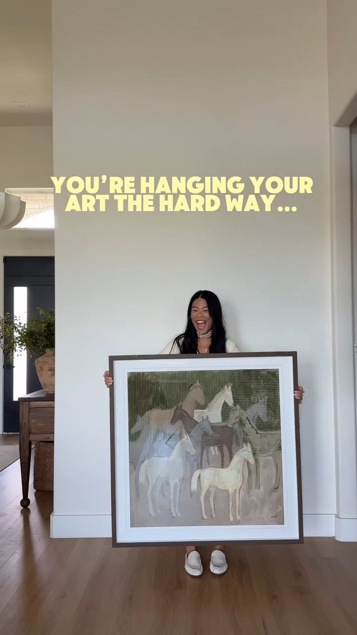 The easiest way to hang art!

amazon finds, amazon essentials, amazon home, art, how to hang art