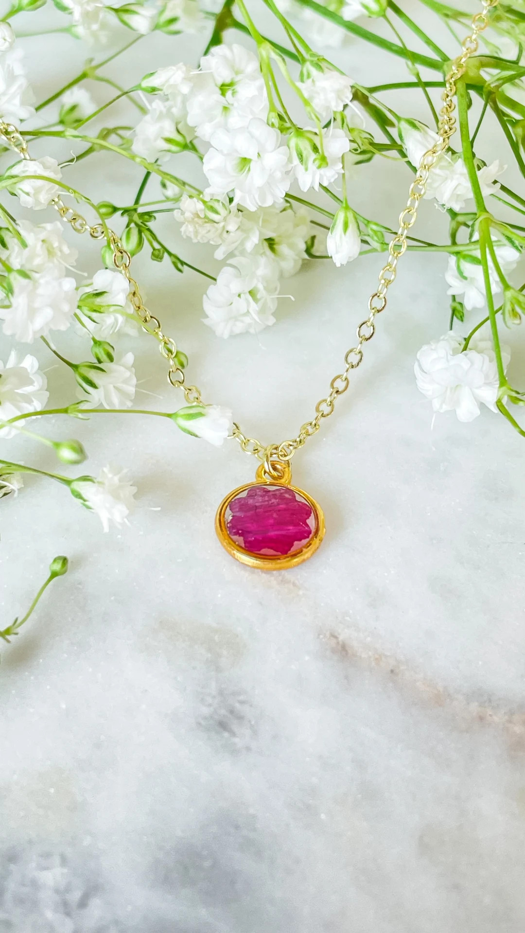 Tulip Necklace | Tulip Flower Jewelry | Tulip Gifts | Pressed Flower Necklace - Etsy | Etsy (US)